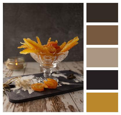 Food Candied Fruit Orange Image